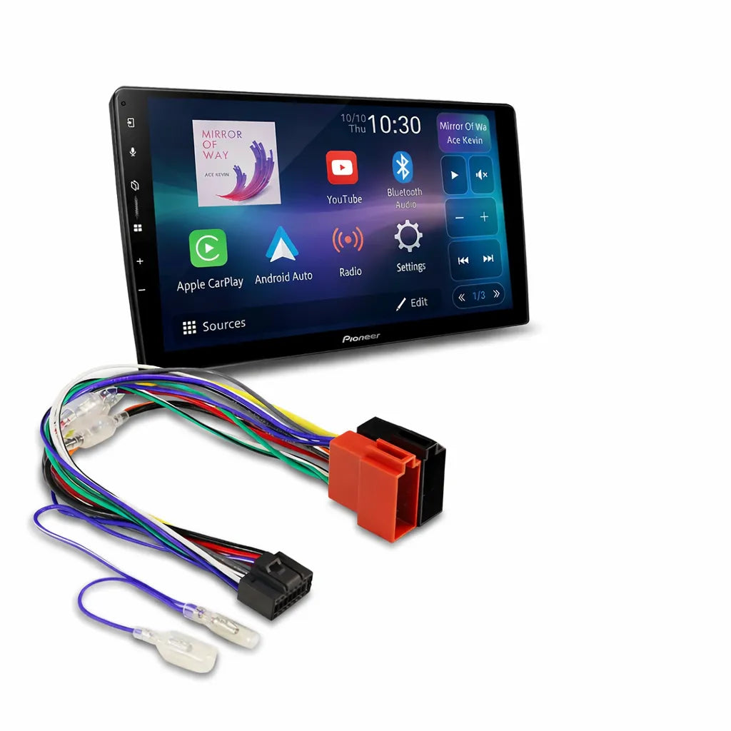 Pioneer DMH-AP6650BT 9" Headunit with Harness Package
