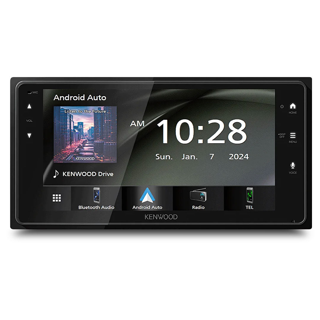 Kenwood DMX723WS | 7" Head Unit | 200mm Wireless & USB Apple CarPlay and Android Auto Digital Multimedia Receiver Reverse Camera Ready