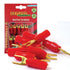 DNA AAC212R 12 gauge fork terminals with gold plating and red silicone insulation in 10 pack