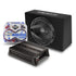 Hertz Ultimate Bass Pack - DPower1 600W Amplifier + DBX 30.3 12" Subwoofer + BSX208 Install Kit | Complete Car Audio Bass System