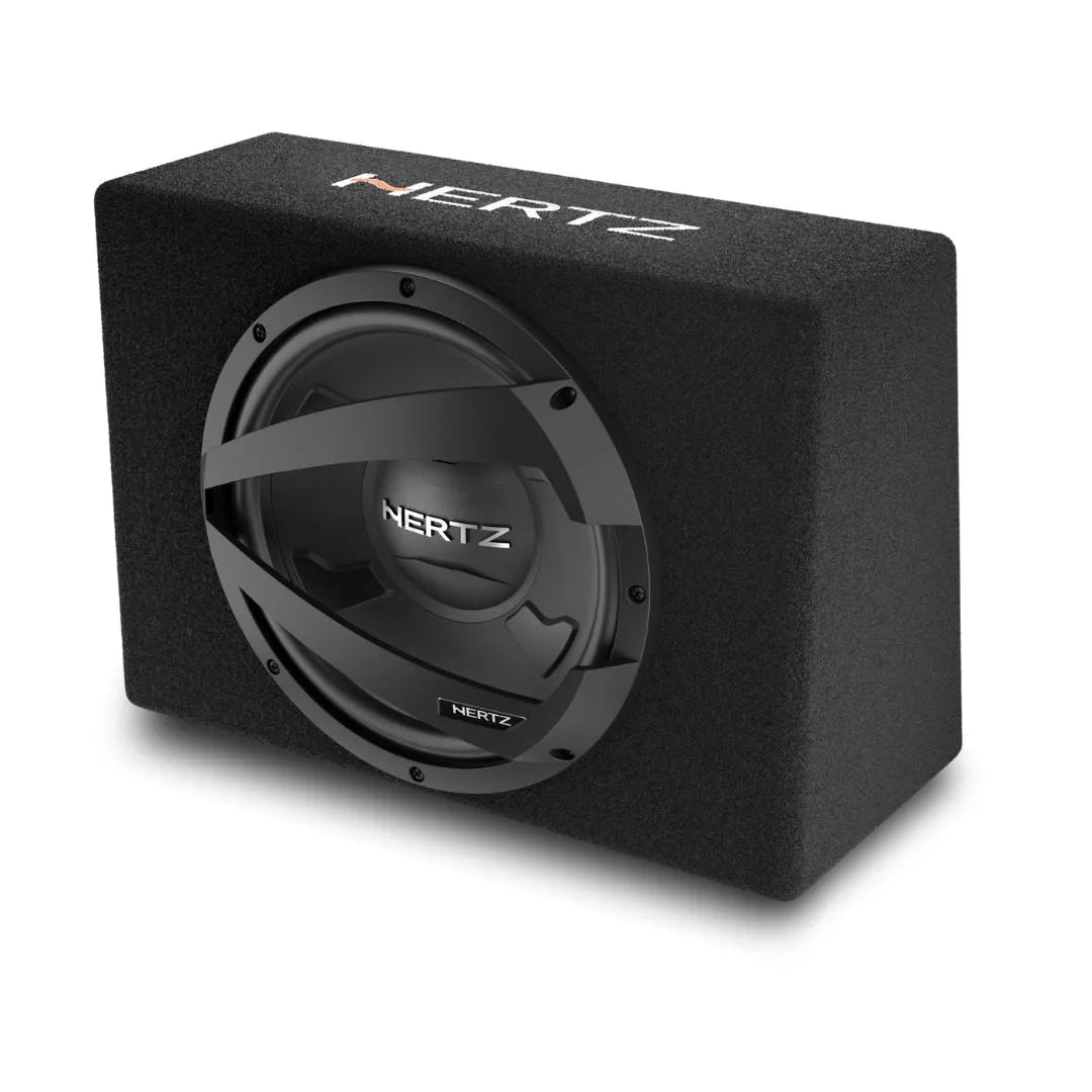 Hertz Ultimate Bass Pack - DPower1 600W Amplifier + DBX 30.3 12" Subwoofer + BSX208 Install Kit | Complete Car Audio Bass System