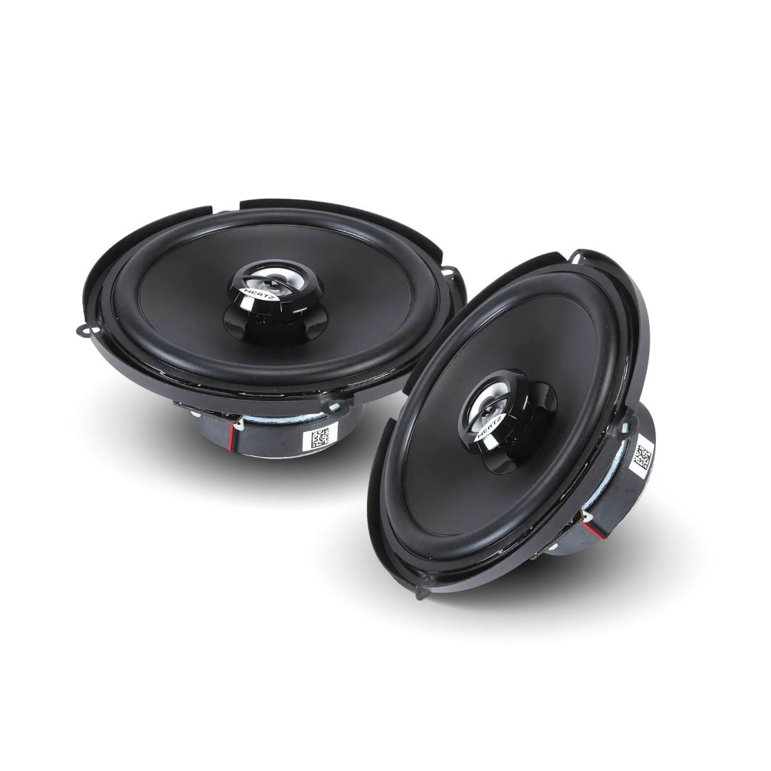 Hertz Complete Speaker Pack - DPower4 600W 4-Channel Amplifier + DSK160.3 Component + DCX160.3 Coaxial Speakers + BSX408 Install Kit | Front & Rear Car Audio System