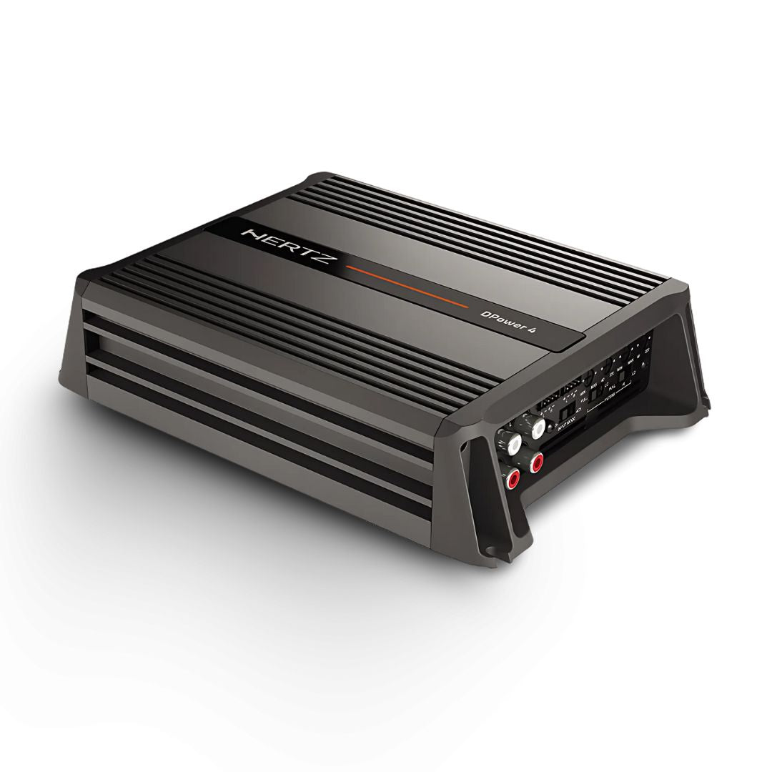 Hertz Premium Speaker Pack 2 - DPower4 600W 4-Channel Amplifier + DSK160.3 6" Components + DCX690.3 6x9" 3-Way Coaxials + BSX408 Install Kit | Complete Car Audio Upgrade