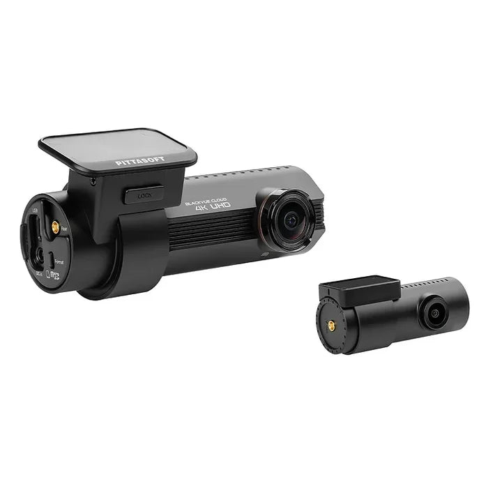 Blackvue DR970X-2CHIR64PLII DR970X-2CH Plus and RC110F-IR-C Infrared Interior Camera Bundle for Ride Share