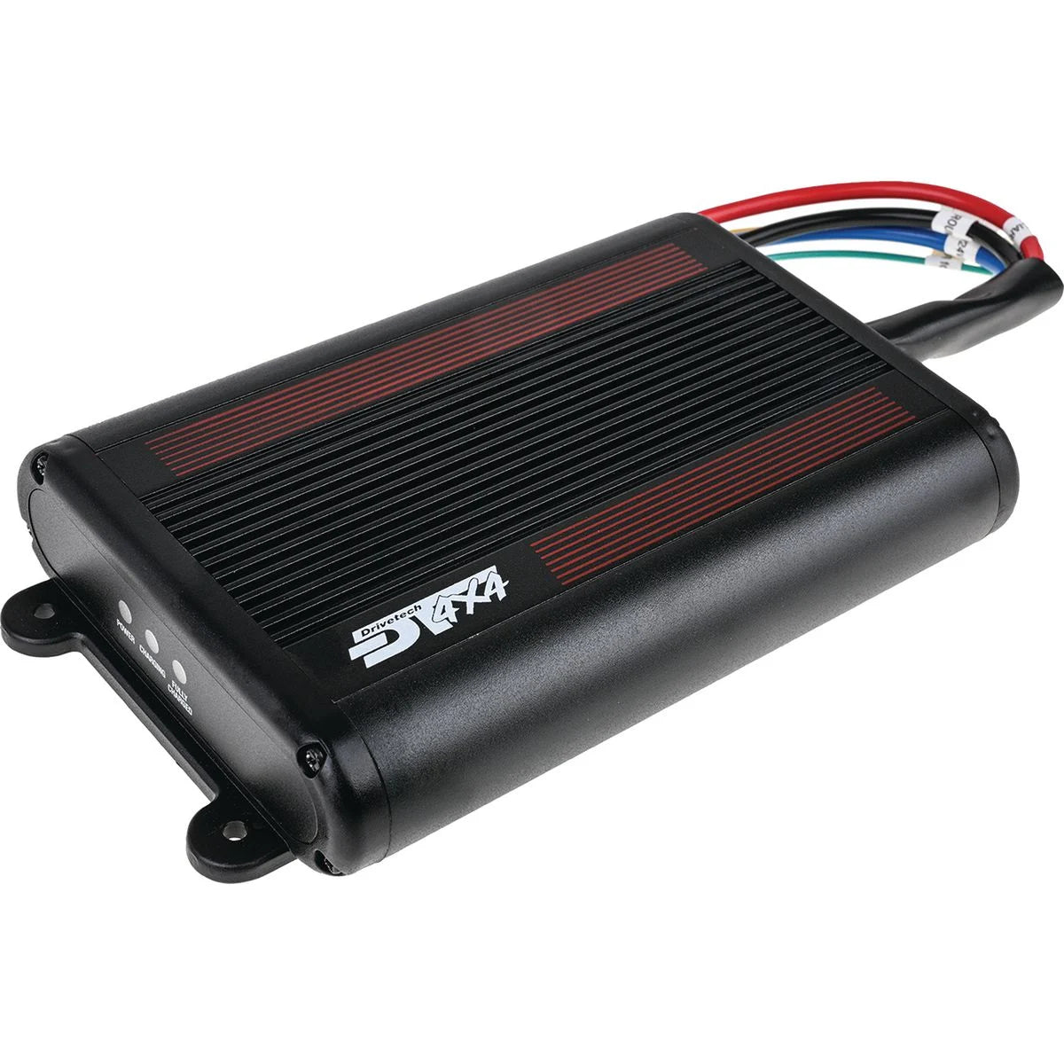 Drivetech 4x4 DT-02022 30 Amp DC to DC Battery Charger with Solar Input - Bluetooth LCD Screen, MPPT Solar Controller, Multi-Stage Lithium and AGM Battery Charging for 4WD, Caravan, and Camping Applications