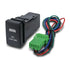 Drivetech4x4 DT-11081 OE Style Push Button Switch Lightbar Suits Toyota and Mitsubishi