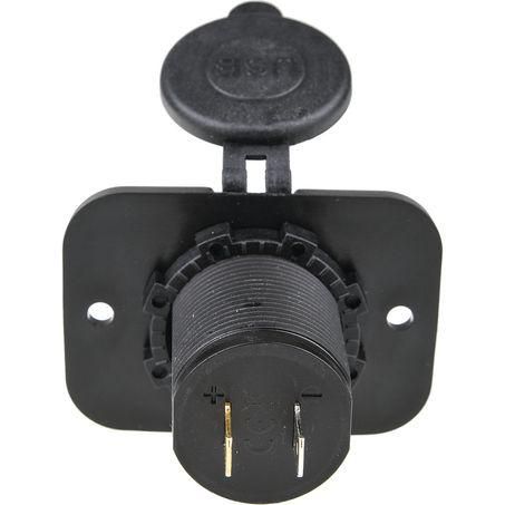 DRIVETECH 4X4 DT-17102 Dual USB Charger Socket 12/24V – Fast 2.4A Per Port for Cars, 4WD & Trucks