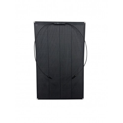 Drivetech 4x4 DT-SPF110-1 110W Semi-Flexible Solar Panel - Mid-Range Ultra-Thin ETFE Coated Panel with MC4 Connectors for Vehicle Roof, Standard Caravan, Marine, and Balanced Curved Surface Solar Installations