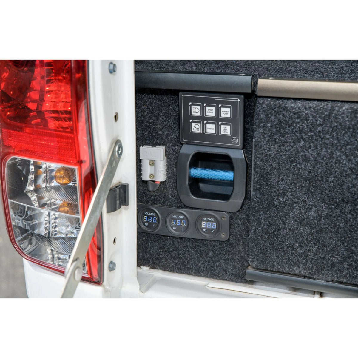 Drivetech4X4 DT-SWP10 10-Way Touch Switch Panel with Bluetooth Control