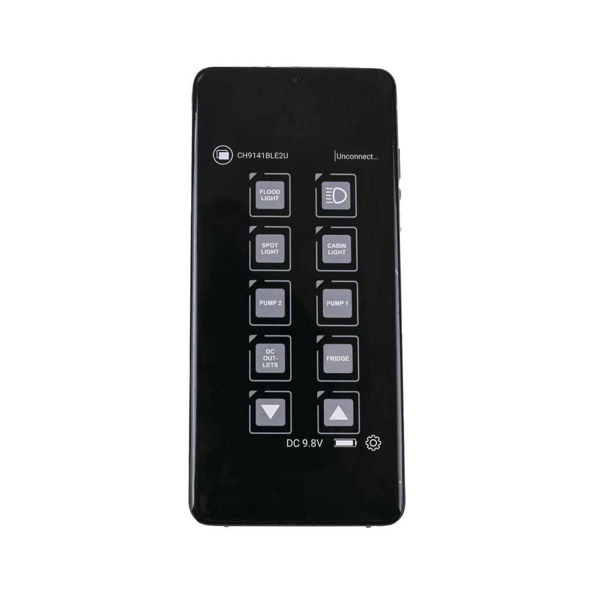 Drivetech4X4 DT-SWP10 10-Way Touch Switch Panel with Bluetooth Control