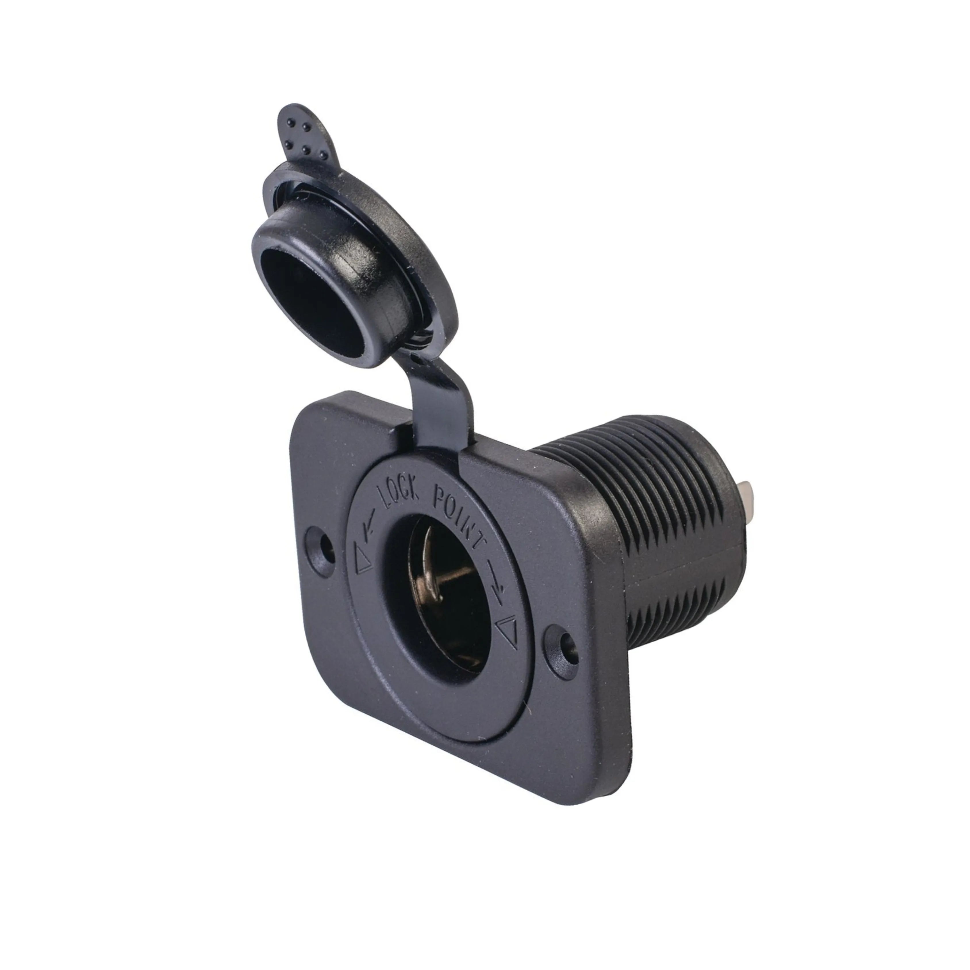 Drivetech 4x4 DT-06101 12/24V 20A Dash or Panel Mount Power Socket