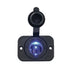 Drivetech 4x4 DT-06101 12/24V 20A Dash or Panel Mount Power Socket