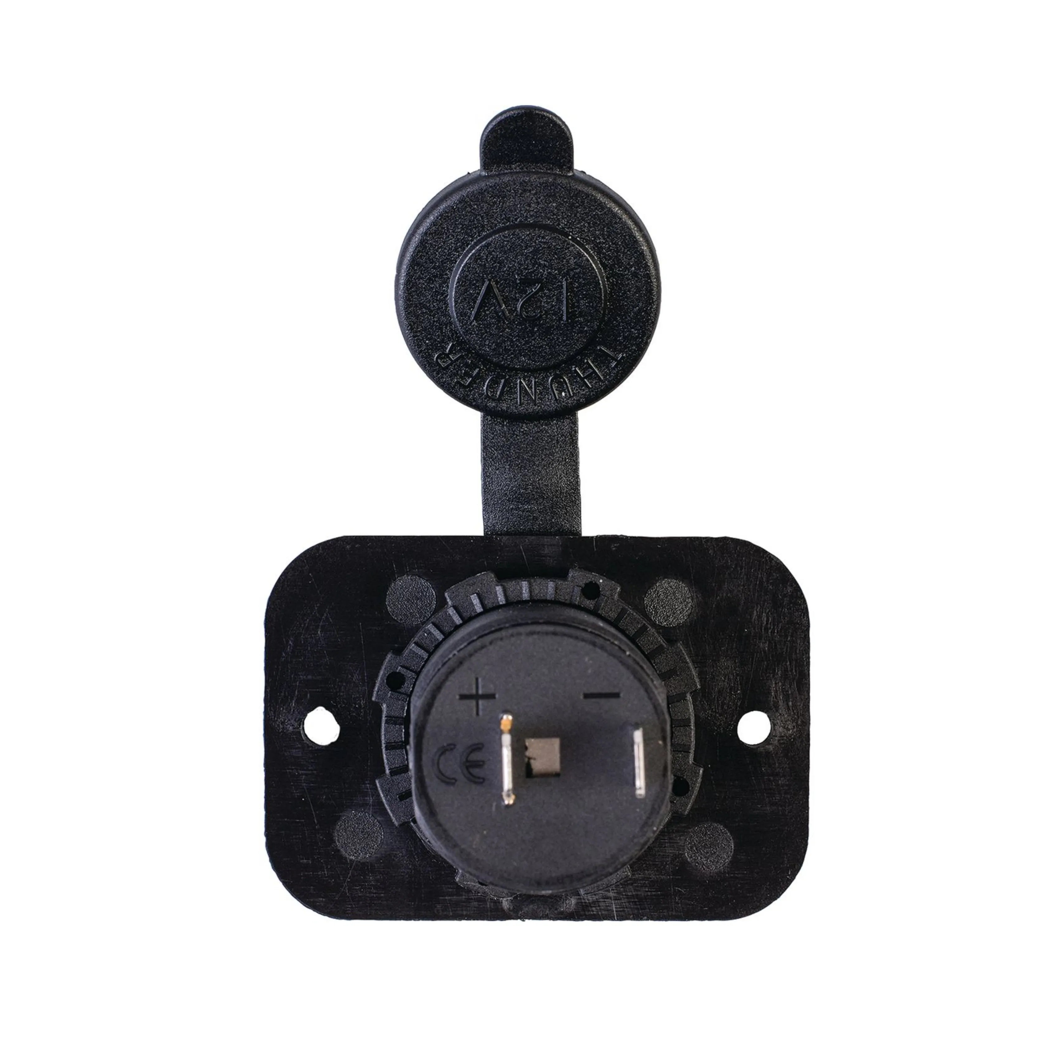 Drivetech 4x4 DT-06101 12/24V 20A Dash or Panel Mount Power Socket