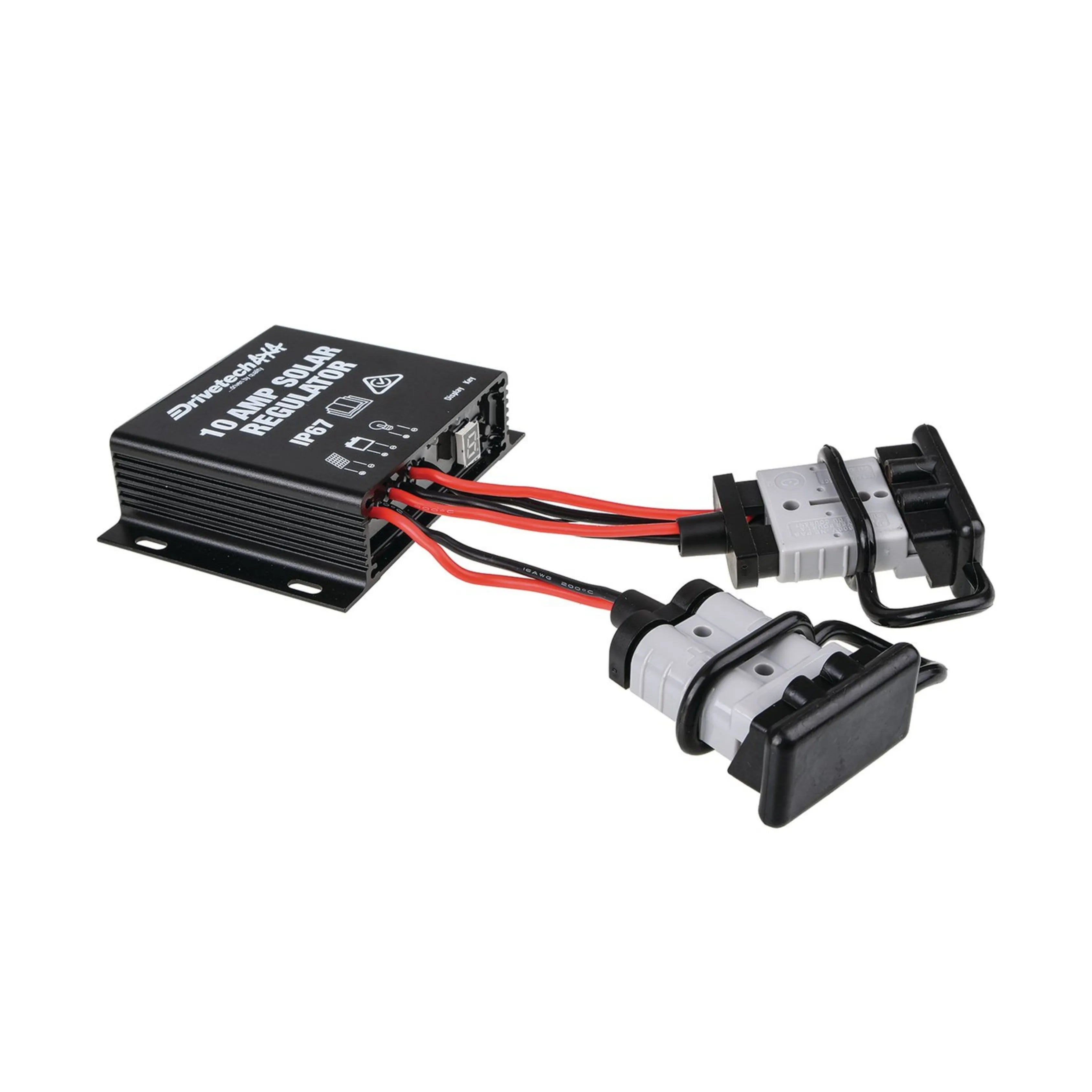 Drivetech 4x4 DTSR10 10A PWM Solar Regulator – Waterproof 12V/24V