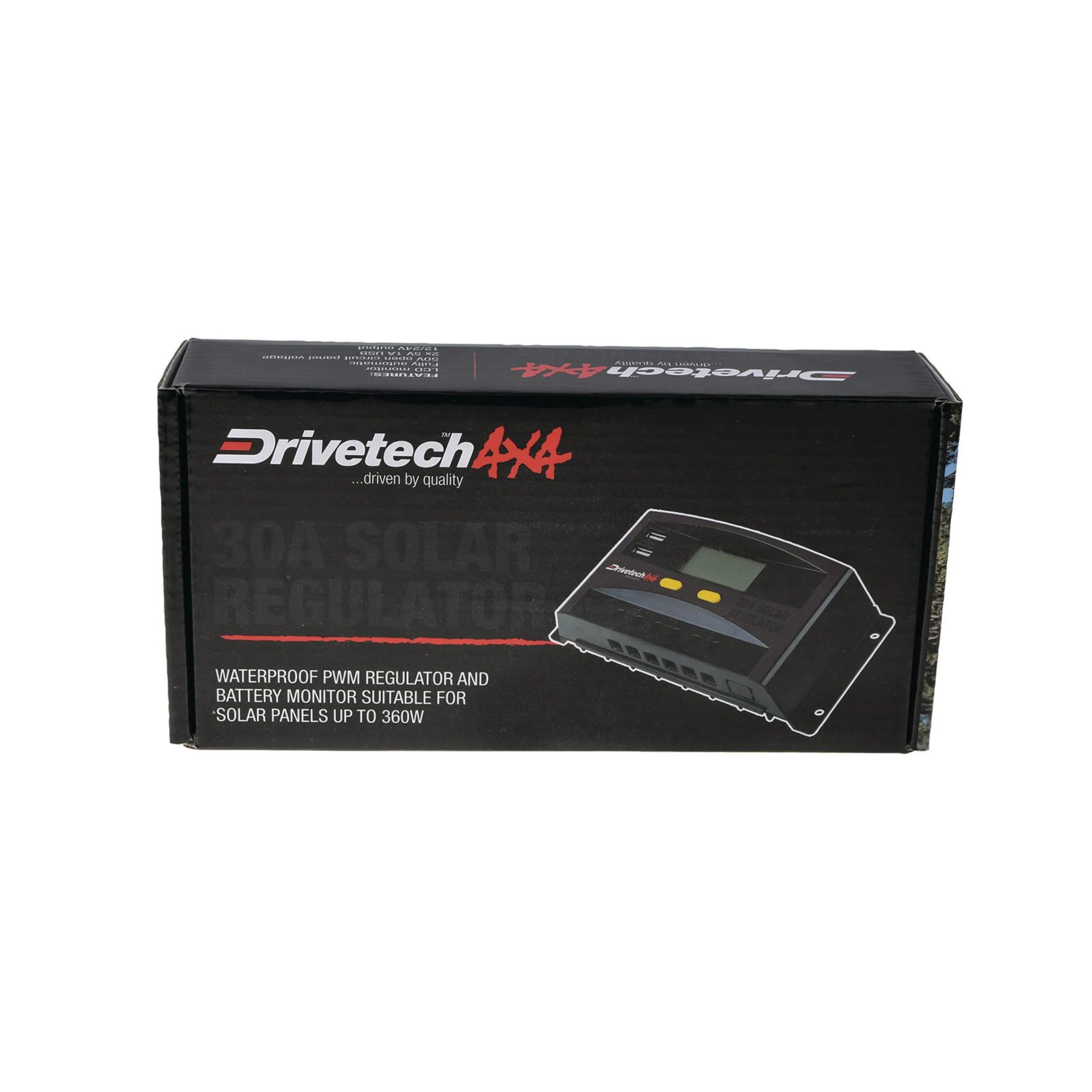 Drivetech 4x4 DTSR30 30A Solar Regulator and Monitor