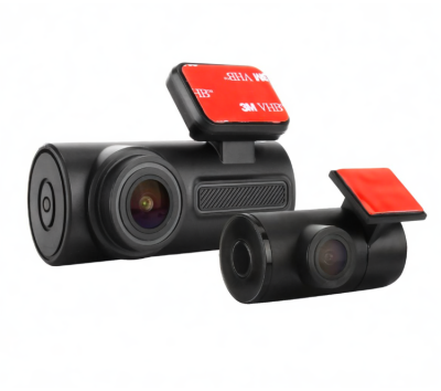 DNA DVR2CH-4K 2 Channel 4K Front &amp; 1080P Rear Dash Camera Kit