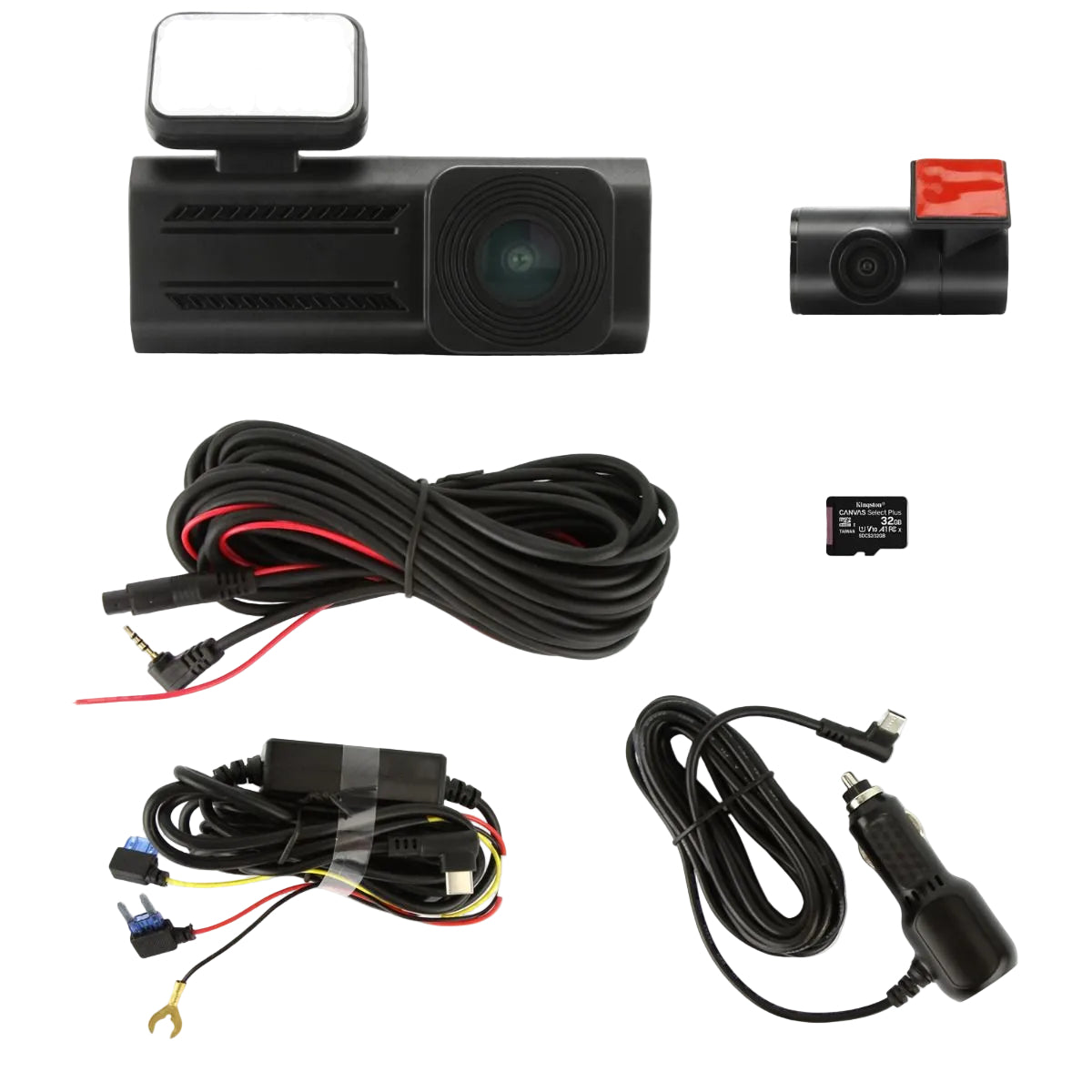 DNA DVR2CHS4K 1.5-inch 4K Ultra HD Front With  IPS Screen + 1080P Rear Dash Cam