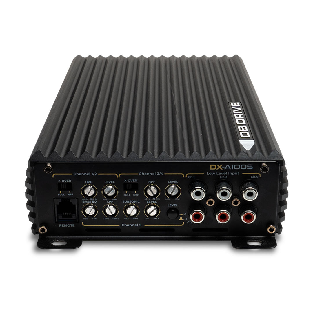 DB Drive DX-A1005 5-Channel Car Amplifier - DB Drive High-Performance Multi-Channel Amplifier