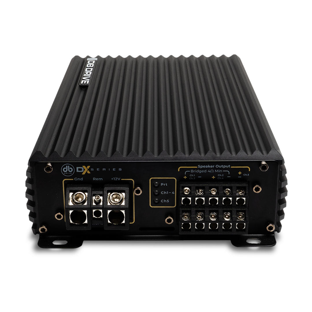 DB Drive DX-A1005 5-Channel Car Amplifier - DB Drive High-Performance Multi-Channel Amplifier