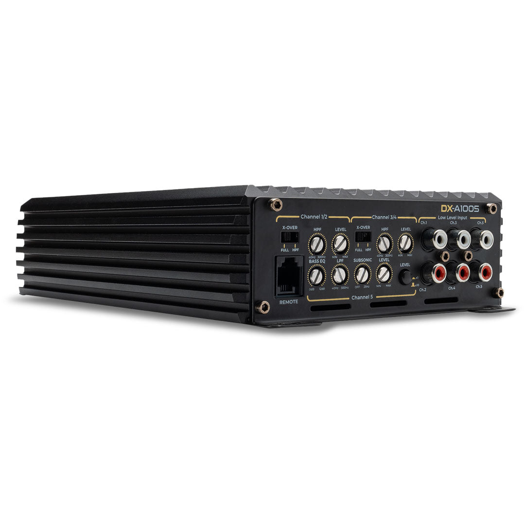 DB Drive DX-A1005 5-Channel Car Amplifier - DB Drive High-Performance Multi-Channel Amplifier