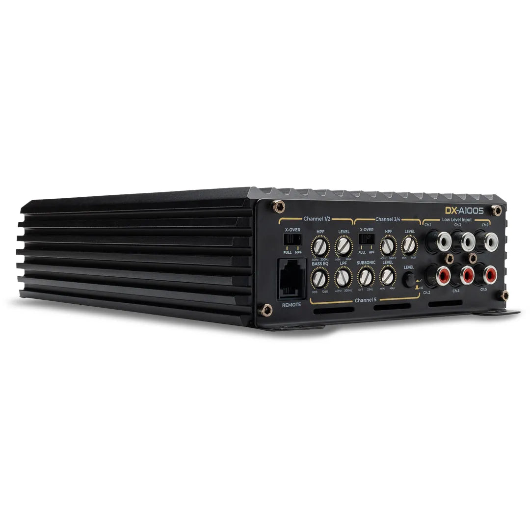 DB Drive DX-A1005 5-Channel Car Amplifier - DB Drive High-Performance Multi-Channel Amplifier