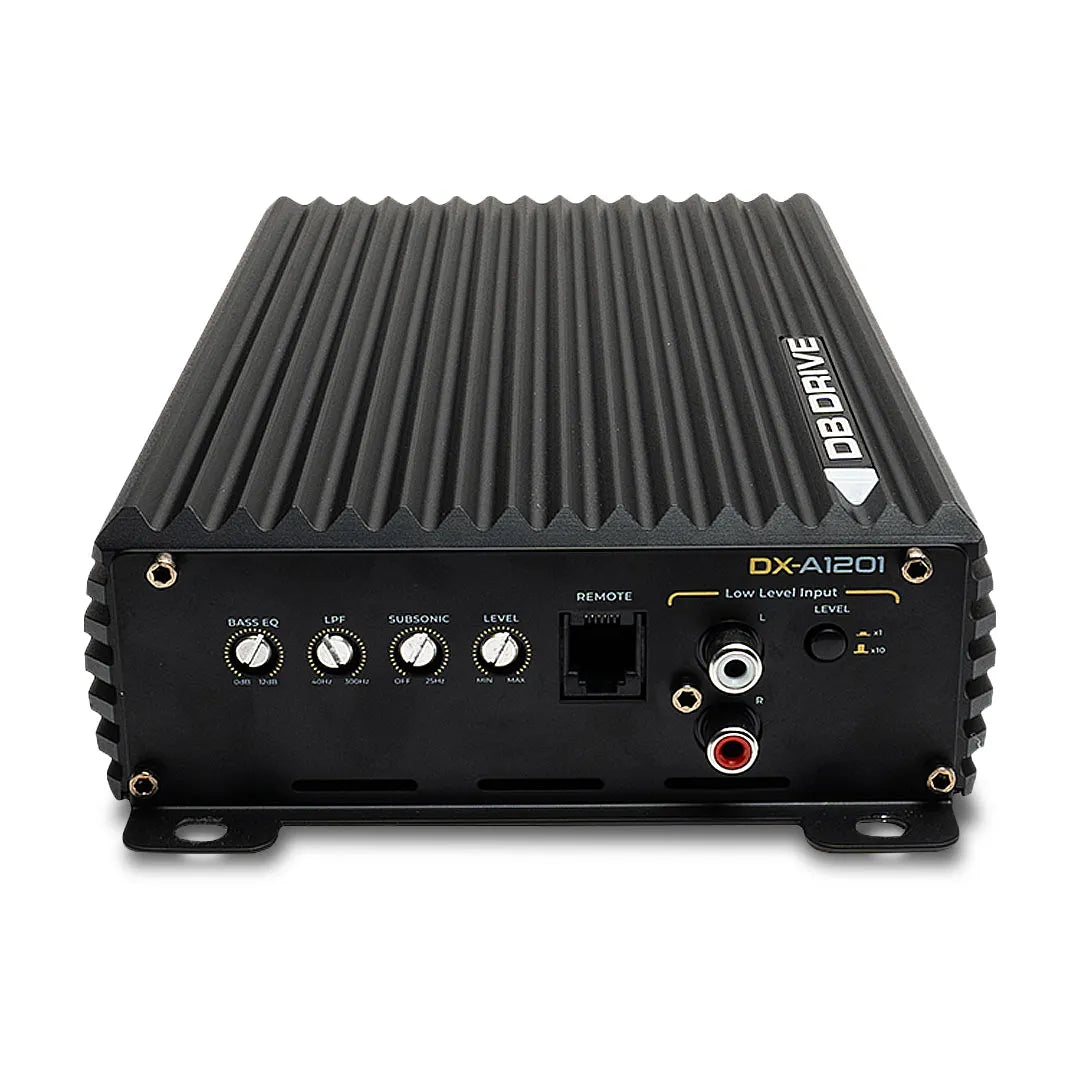 DB Drive DX-A1201 Monoblock Car Amplifier - DB Drive High-Performance Subwoofer Amplifier