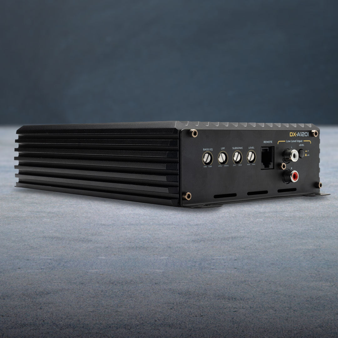 DB Drive DX-A1201 Monoblock Car Amplifier - DB Drive High-Performance Subwoofer Amplifier
