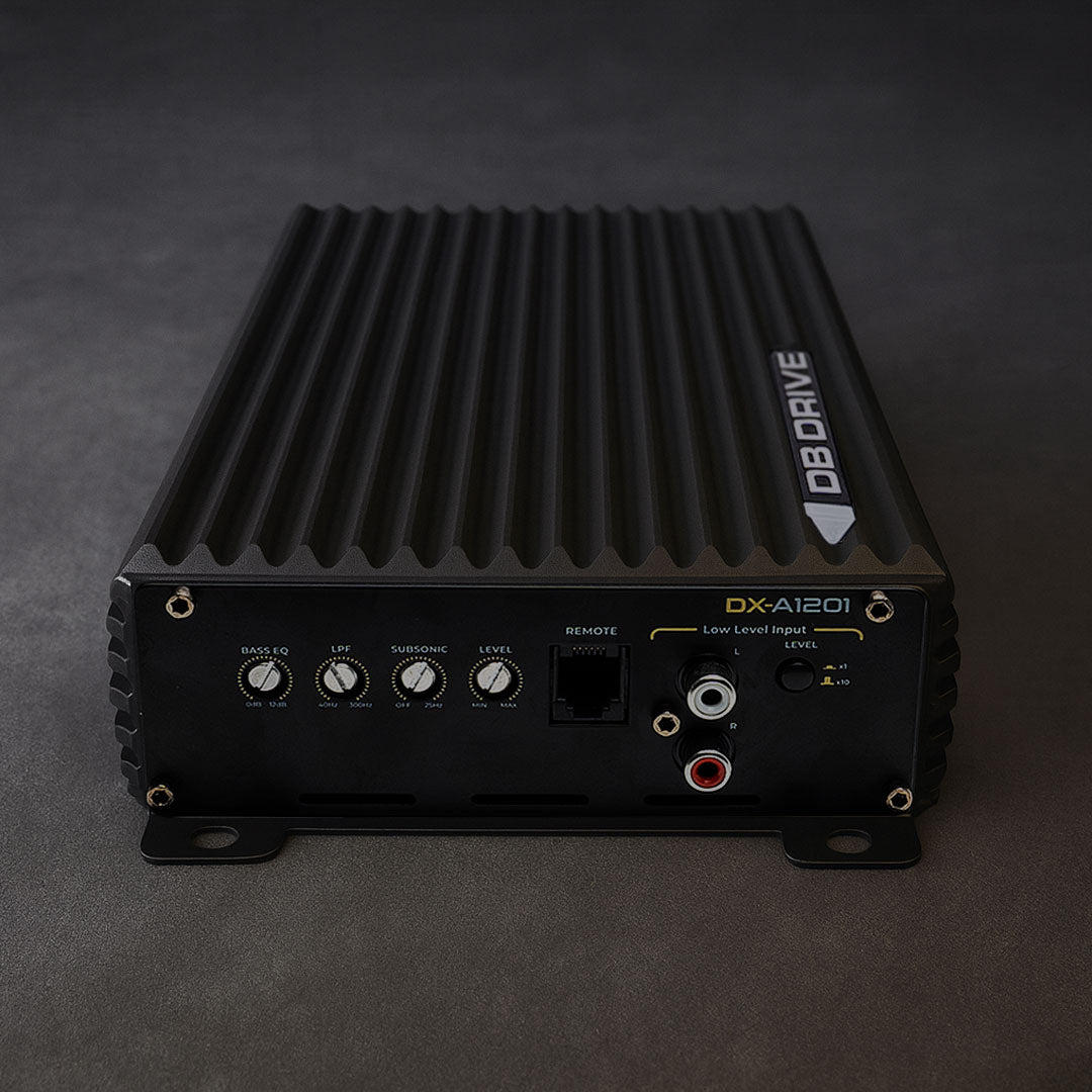 DB Drive DX-A1201 Monoblock Car Amplifier - DB Drive High-Performance Subwoofer Amplifier