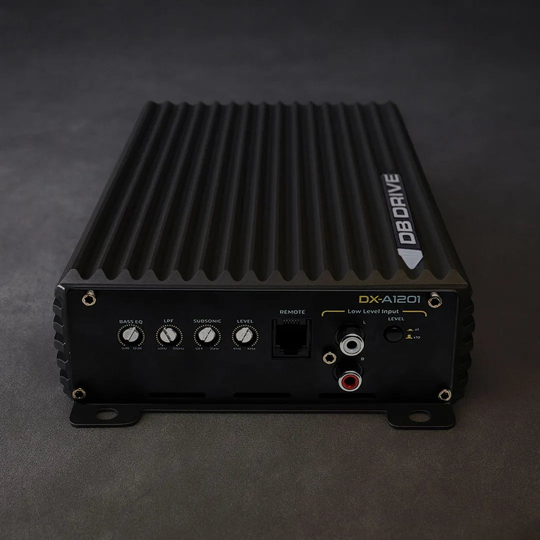 DB Drive DX-A1201 Monoblock Car Amplifier - DB Drive High-Performance Subwoofer Amplifier