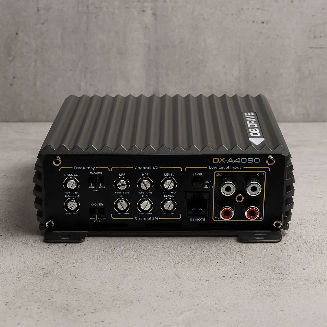 DB Drive DX-A4090 4-Channel Car Amplifier - DB Drive High-Performance Audio Amplifier