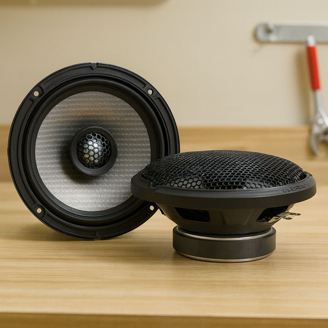 DB Drive DX-S65P 6.5" 2-Way Power Car Speakers 240W Power Handling