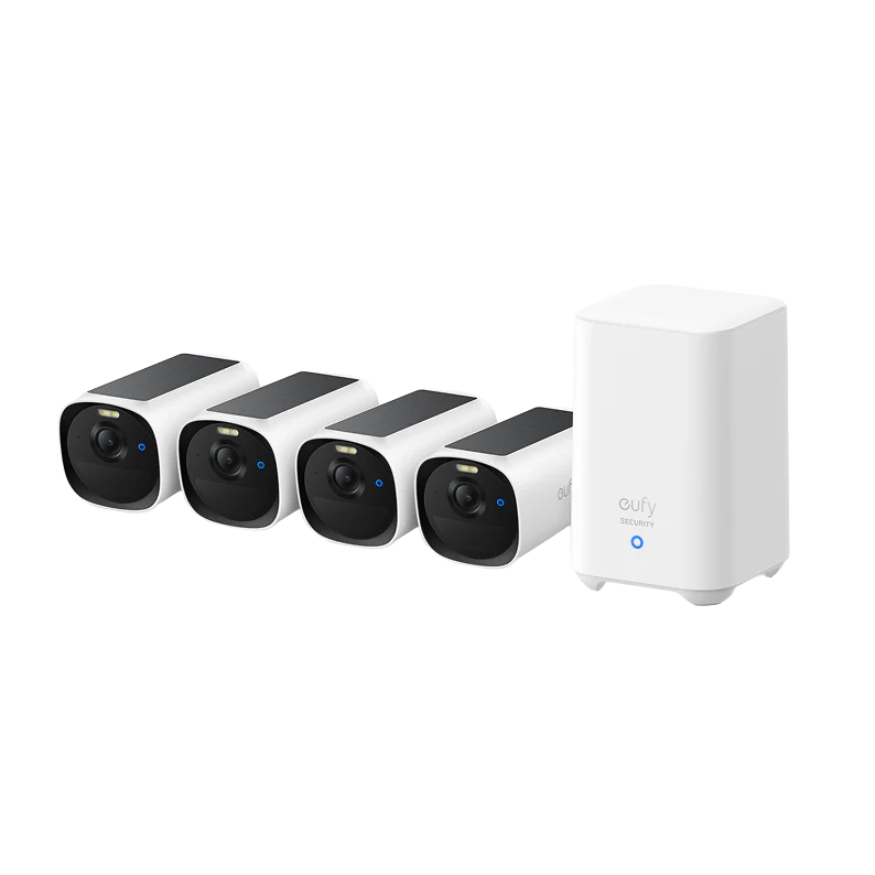 EUFY E8144T23 EUFYCAM E40 Essential 4-Cam Kit with HomeBase S380