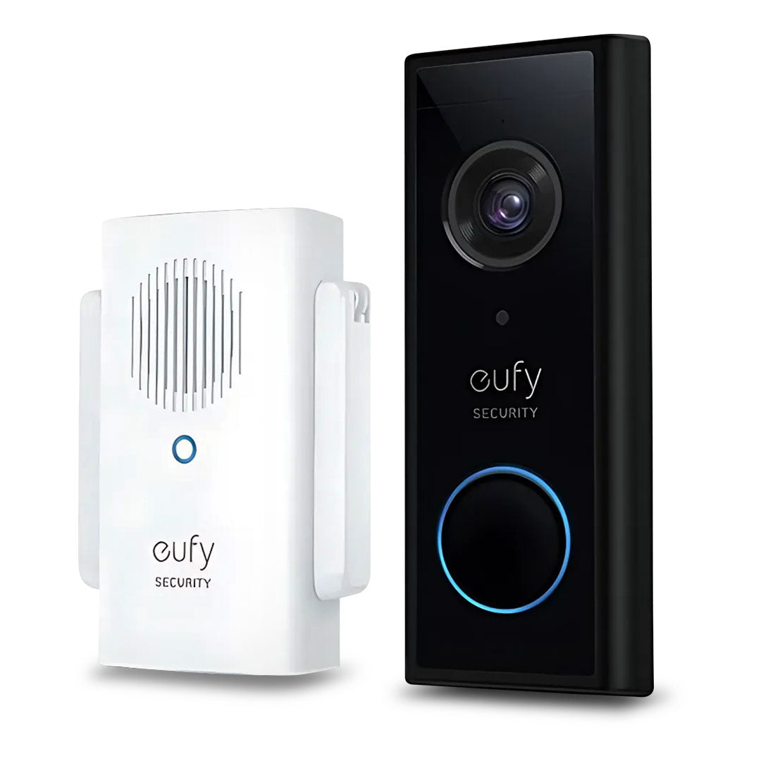 eufy E8222C11 | Video Doorbell | 1080P (Battery-Powered) with Mini Repeater