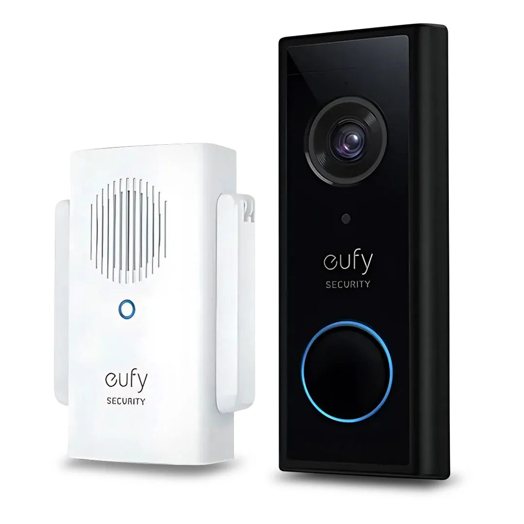 eufy E8222C11 | Video Doorbell | 1080P (Battery-Powered) with Mini Repeater