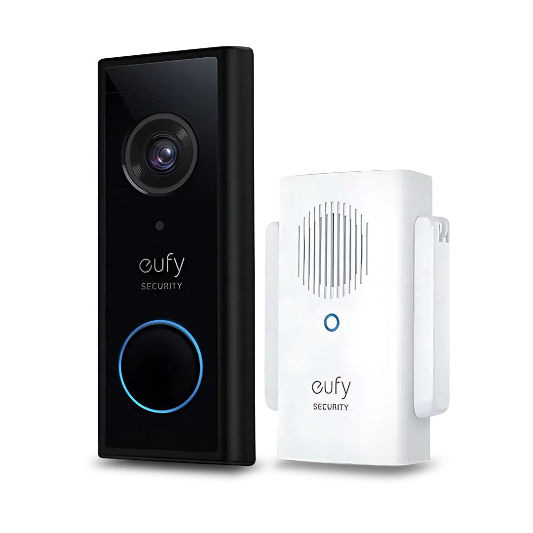 eufy E8222C11 | Video Doorbell | 1080P (Battery-Powered) with Mini Repeater