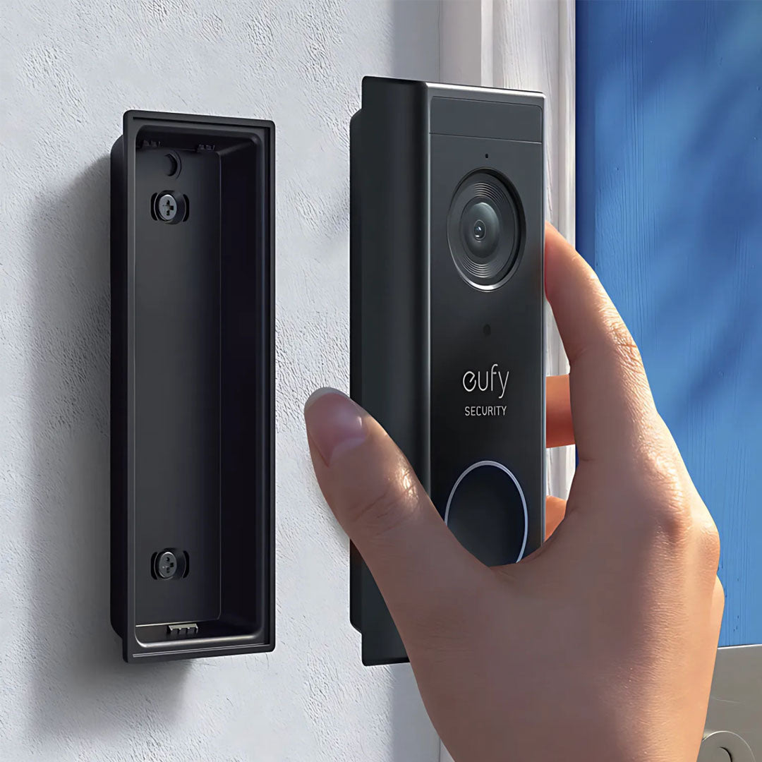 eufy E8222C11 | Video Doorbell | 1080P (Battery-Powered) with Mini Repeater