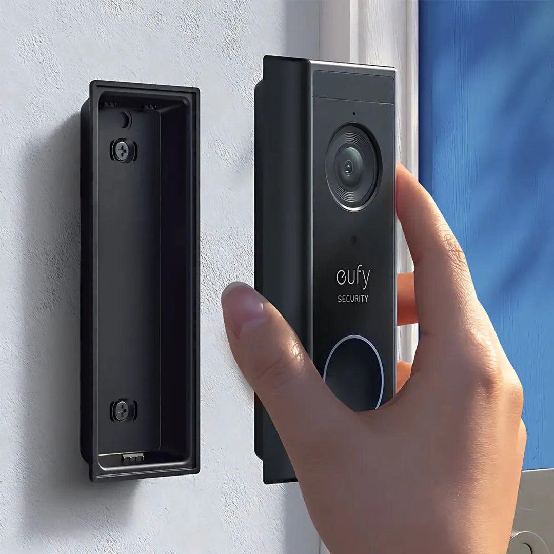 eufy E8222C11 | Video Doorbell | 1080P (Battery-Powered) with Mini Repeater