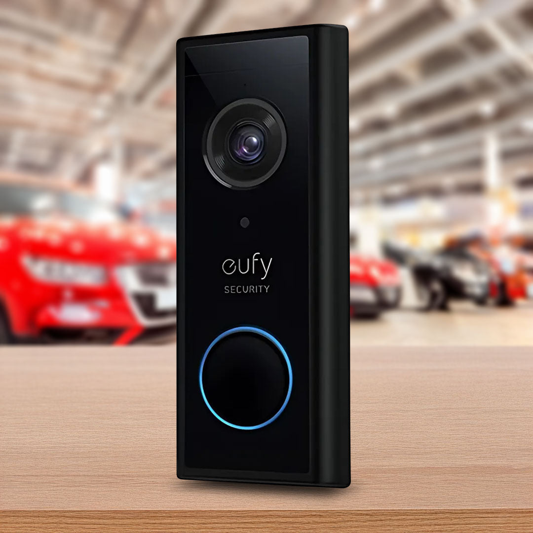 eufy E8222C11 | Video Doorbell | 1080P (Battery-Powered) with Mini Repeater