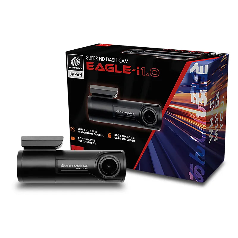 Autobacs EAGLEI1.0 Super HD Dash Cam WI-FI DVR