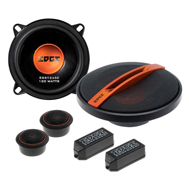 Edge EDST215C-E6 5" 120W 2-Way Component Car Speakers