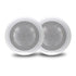 Fusion EL-651W 6.5" 80W Low Profile Flush Mount Marine Speakers White