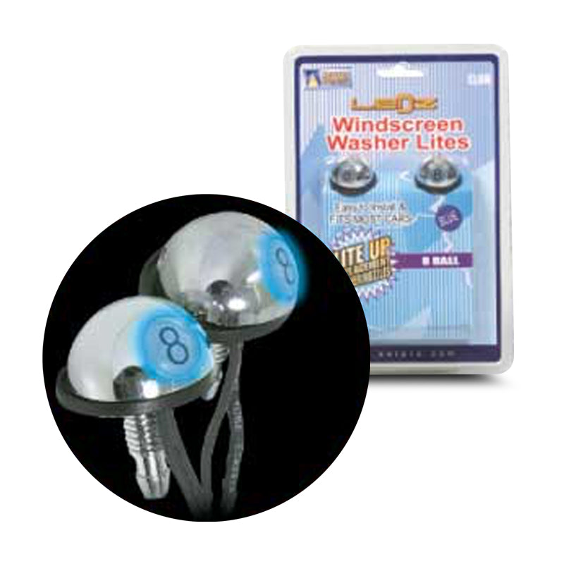 Aerpro EL6B 8 Ball Windscreen Washer LED Blue
