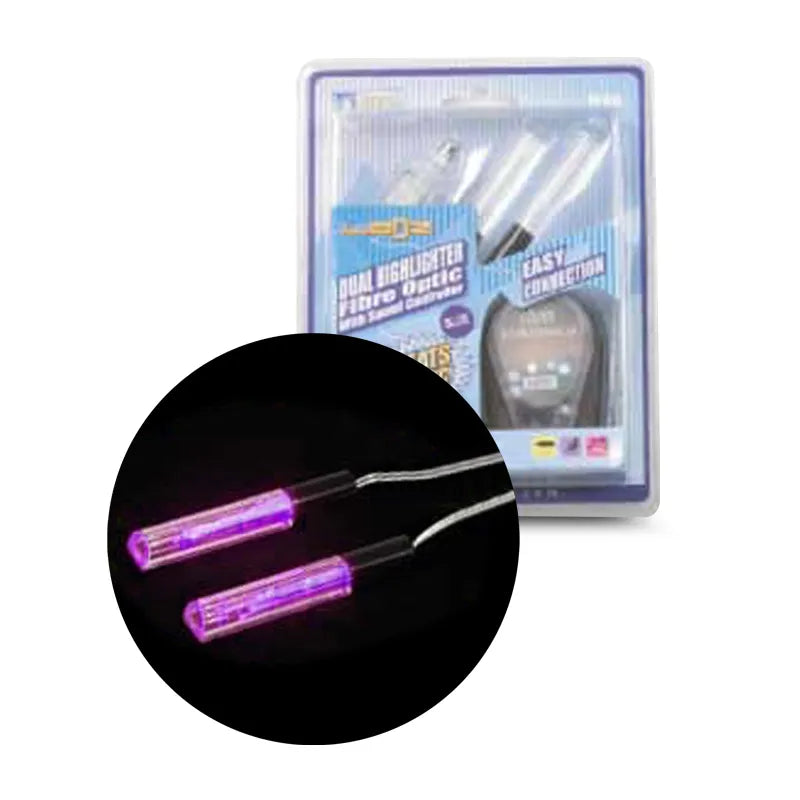 Aerpro EL8P Dual Fibre Optical Highlighter Purple