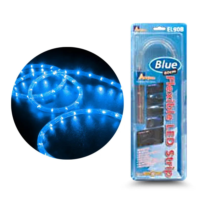 Aerpro EL90B 90cm Blue Flexi LED Rope Light
