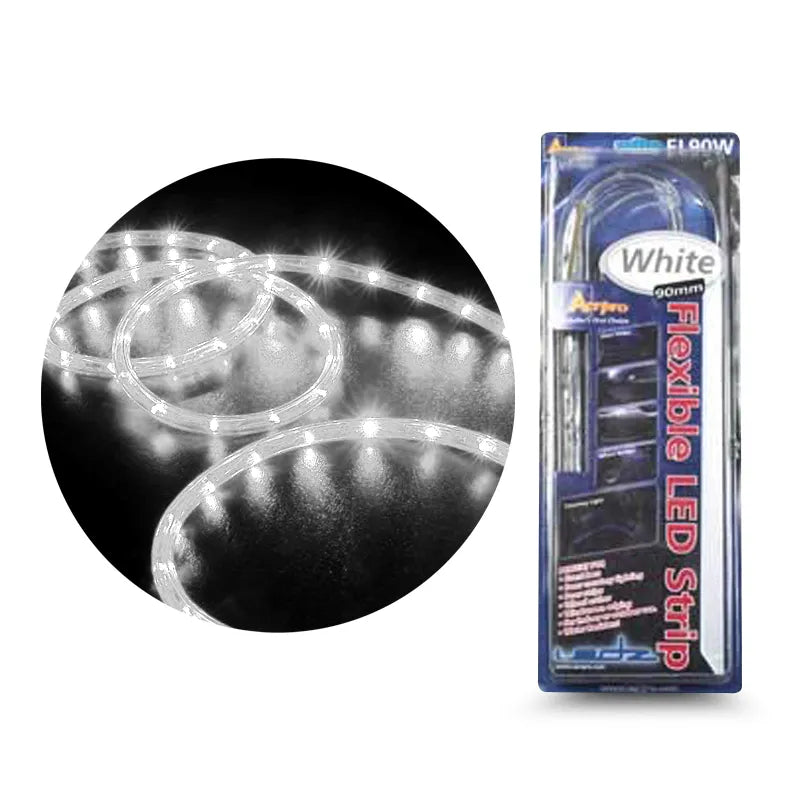 Aerpro EL90W 90cm White Flexi LED Rope Light