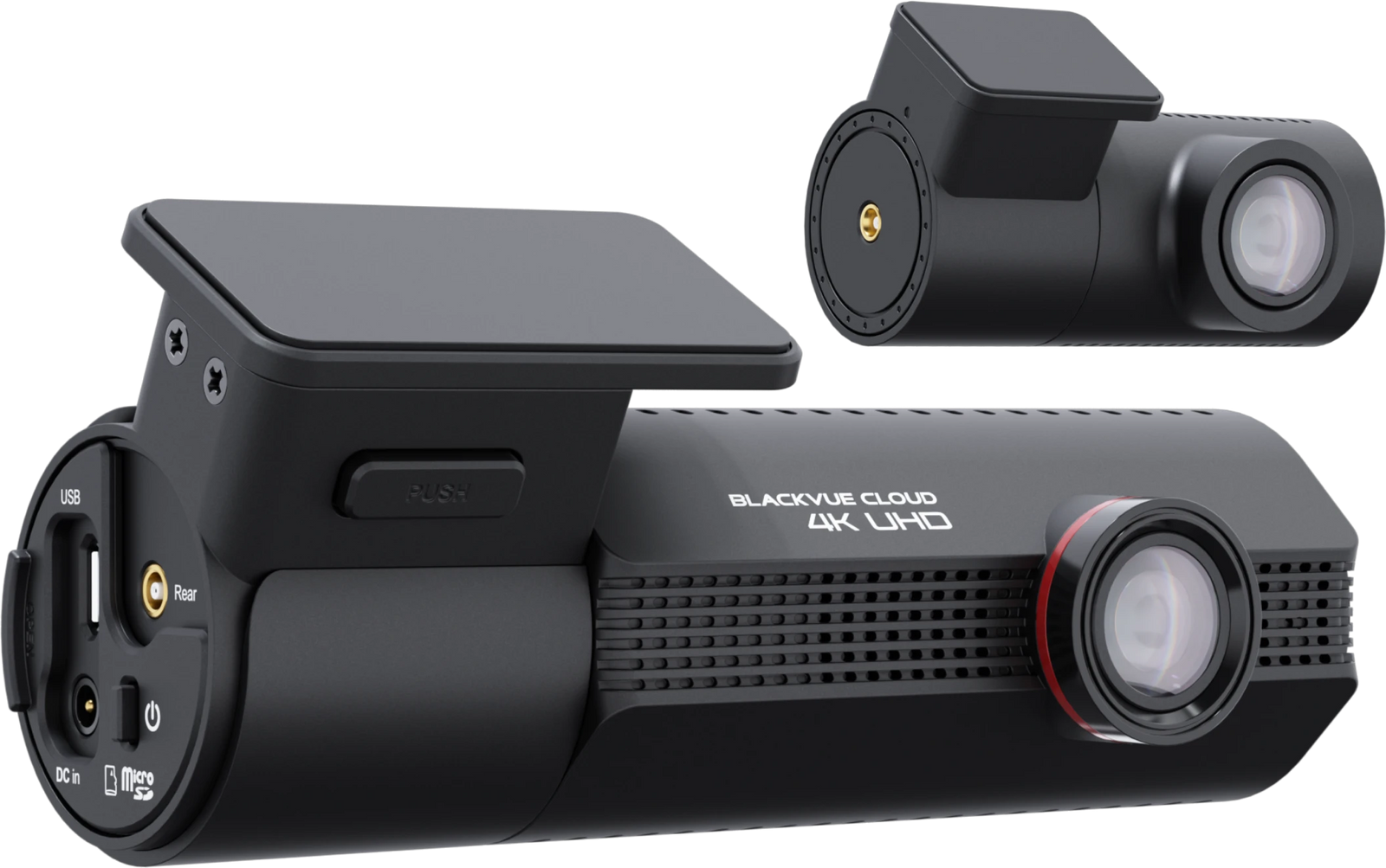 BlackVue ELITE10-2CH-64 4K UHD Dual Channel Dash Cam with 64GB microSD, Built-In GPS and Cloud Connectivity