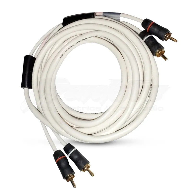 Fusion EL-RCA12 12' Standard 2-Way Twisted Shielded RCA Cable