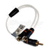 Fusion EL-RCAYF RCA Standard Splitter - 1 Male to 2 Female