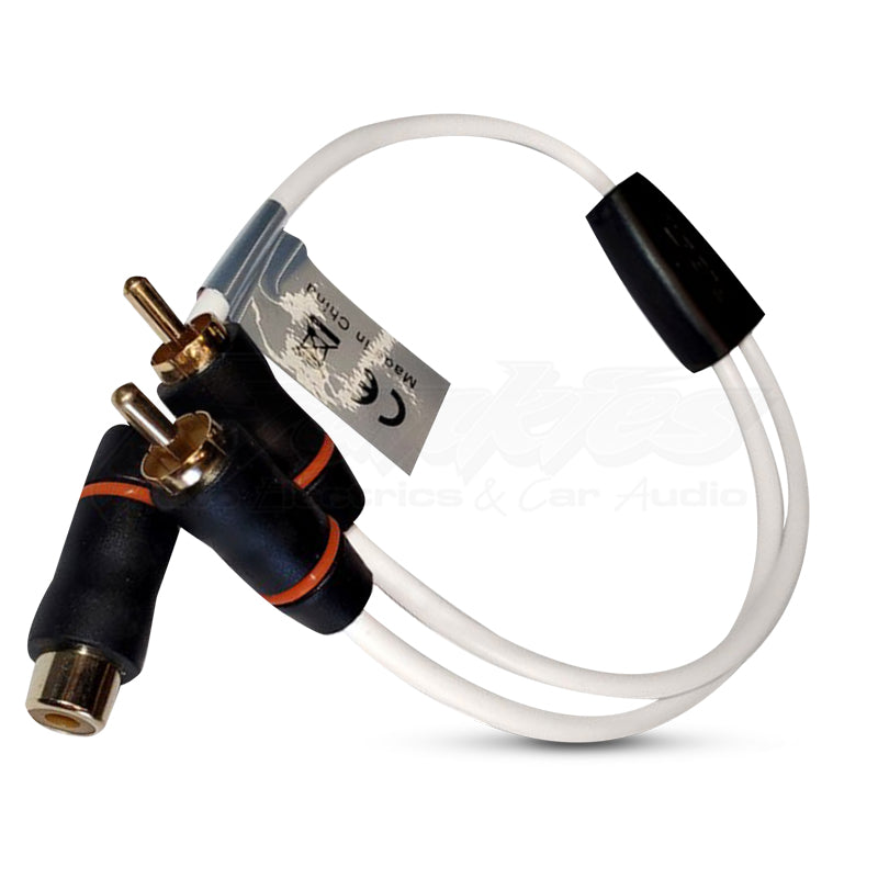 Fusion EL-RCAYM RCA Standard Splitter - 1 Female to 2 Male