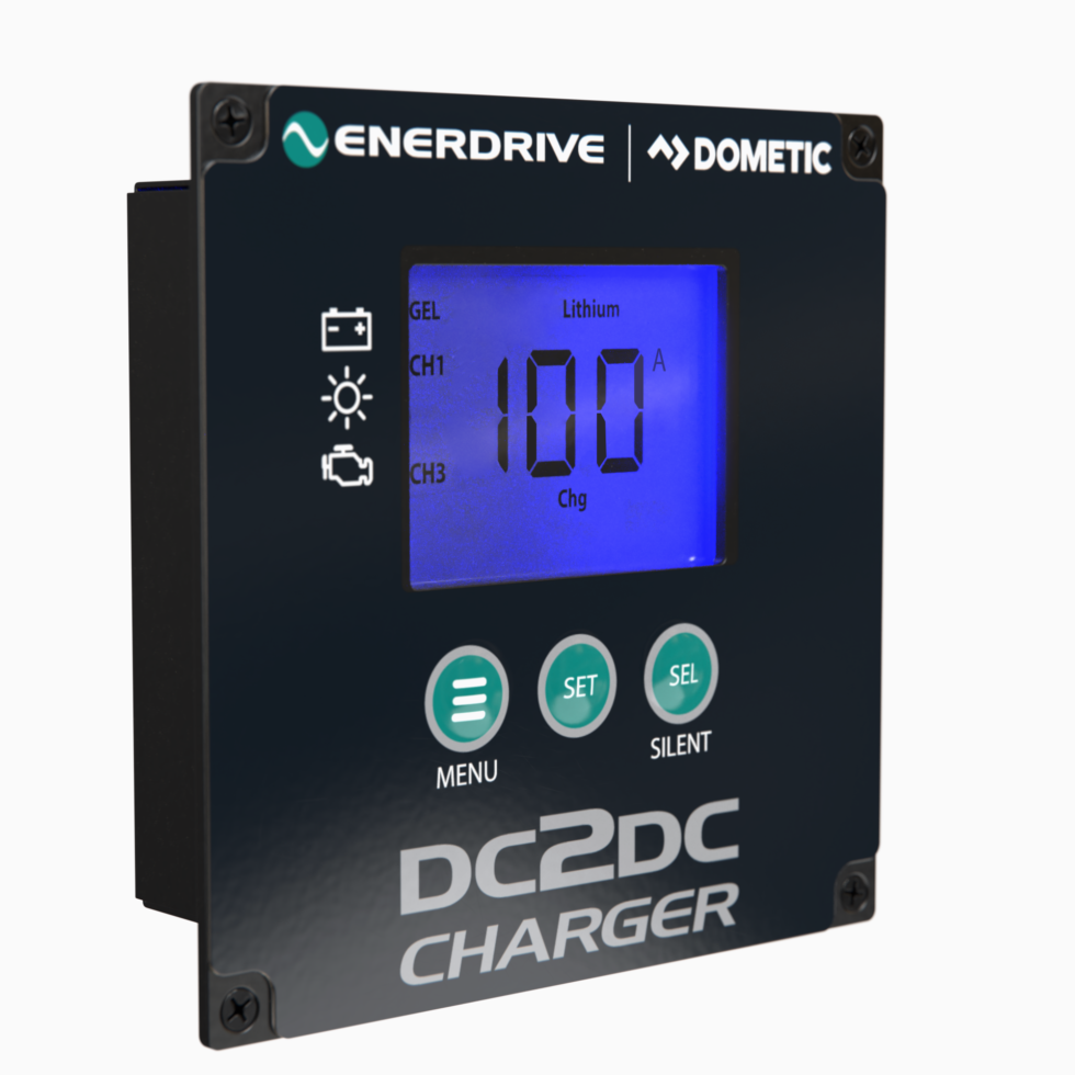 Enerdrive EN3DC100 12V 100A DC-DC Battery Charger with MPPT Solar and Alternator Inputs